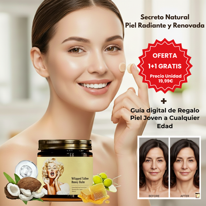 Crema de Sebo y Miel: El Secreto Natural para una Piel Radiante y Renovada