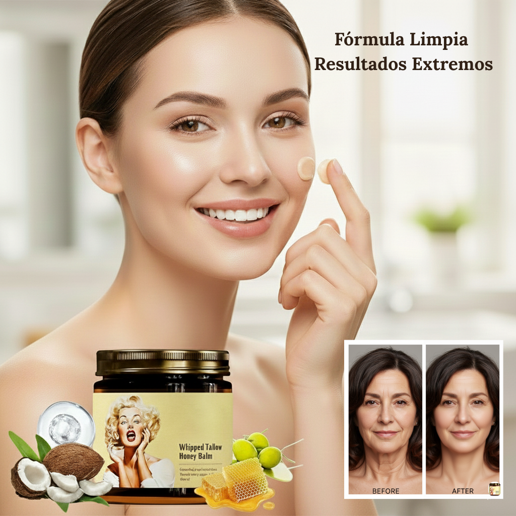 Crema de Sebo y Miel: El Secreto Natural para una Piel Radiante y Renovada