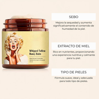 Crema de Sebo y Miel: El Secreto Natural para una Piel Radiante y Renovada