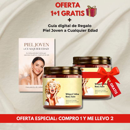 Crema de Sebo y Miel: El Secreto Natural para una Piel Radiante y Renovada